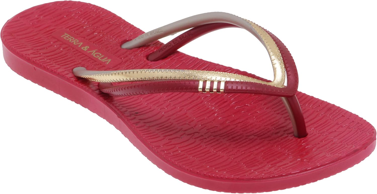 terra agua flip flops