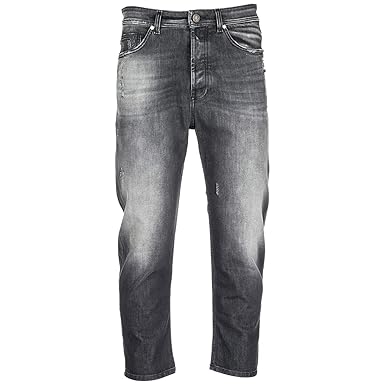 Versace Jeans Vaqueros Jeans Denim De Hombre Pantalones Cropped
