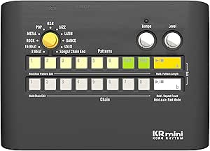 Korg KR Mini KR-55 - Caja de ritmos, color negro