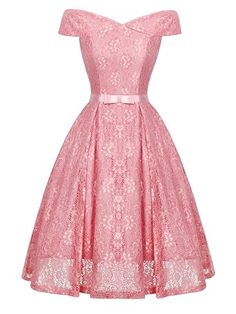 pink cocktail dress for wedding