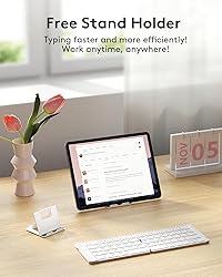 Samsers Foldable Bluetooth Keyboard - Portable