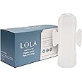 LOLA Organic Cotton Pads, 36 Count - Ultra Thin Pad with Wings, Cotton Organic Pads for Women, HSA FSA Approved Products Feminine Care, Heavy