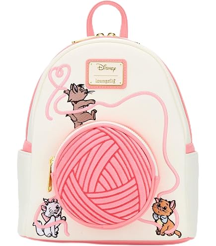 Loungefly Disney The Aristocats Marie Toile Print Mini Backpack - BoxLunch Exclusive PINK NONE