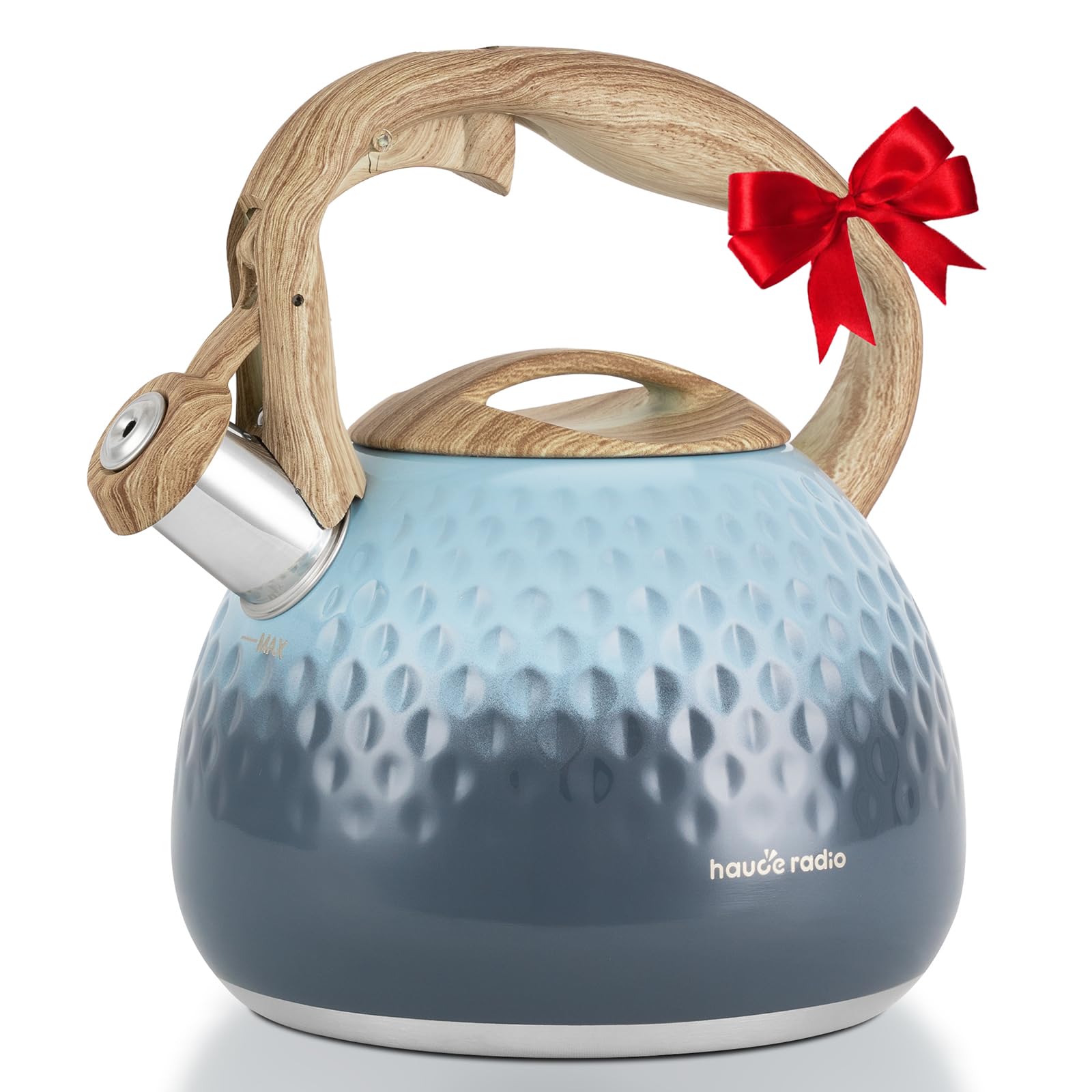 Photo 1 of Tea Kettle, Loud Whistle Tea Kettles for Stovetop,Food Grade Stainless Steel Tea kettles for Stove Top with Anti-hot Ergonomic Handlefor Tea, Coffee, Milk,2.5QT