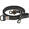 Carhartt Dog Leash, Durable Nylon Webbing Dog Leash, Black, Small