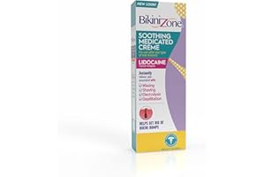 Bikini Zone Medicated After Shave Crème with Soothing Lidocaine, 1 Oz, 1 Pack