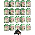 Fujifilm Instax Mini Instant Camera Film for Mini Instant Cameras - Capture Memories Anytime, Anywhere with Sunshine Photo Microfiber Cleaning Cloth... (20 Pack (400 Sheets Total))