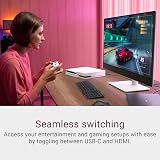 Dell S3423DWC 34 inch USB-C WQHD 3440x1440 21:9 100Hz VA Monitor view 7