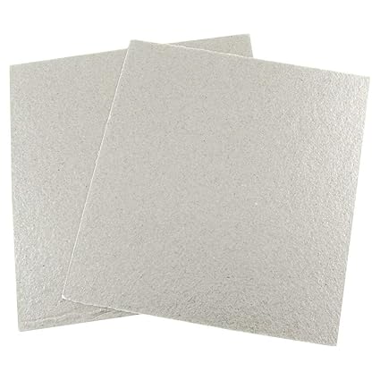 SLB Works Mica Plates Sheets Microwave Oven Repairing Part 13 x 12cm 2 Pcs