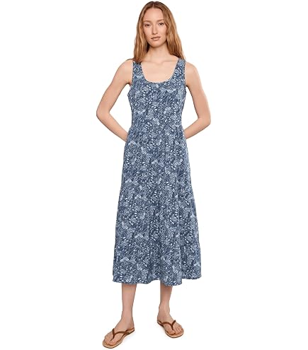 Toad&Co Women's Sunkissed Maxi Dress Midnight Print Medium at Amazon Women's Clothing store