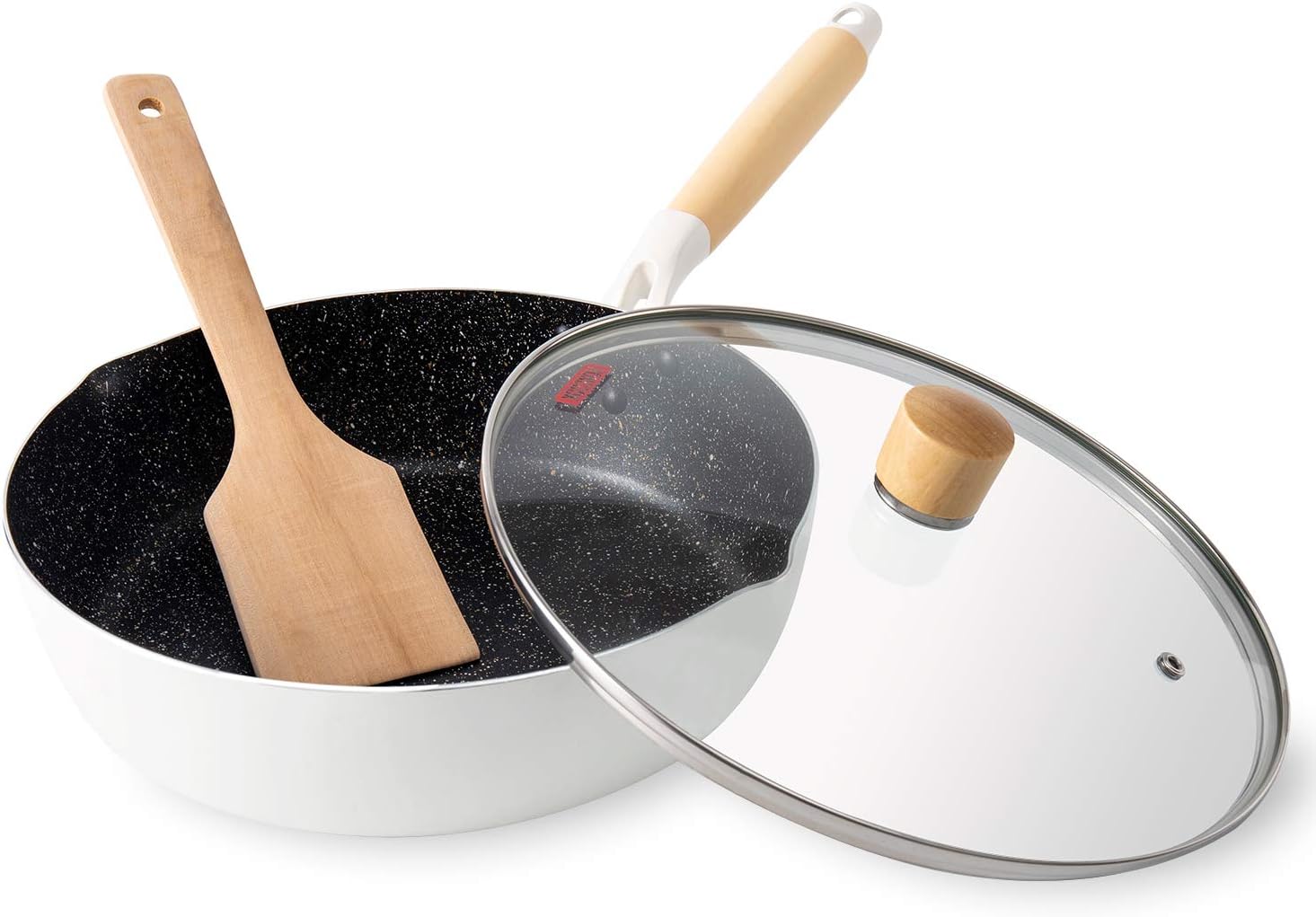 10 inch deep skillet with lid