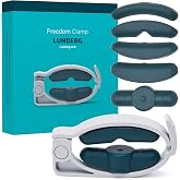 LUNDERG Freedom Clamp - The Most Advanced Incontinence Clamp for Men | With Innovative Pro-Hinge for Top-Down Pressure &amp; 5 Different Pads for Superior Adjustability - Male Incontinence Products