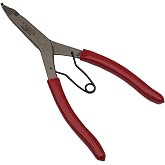 Wilde Tool G408 9" Curved Tip Lock Ring Pliers - Satin Finish