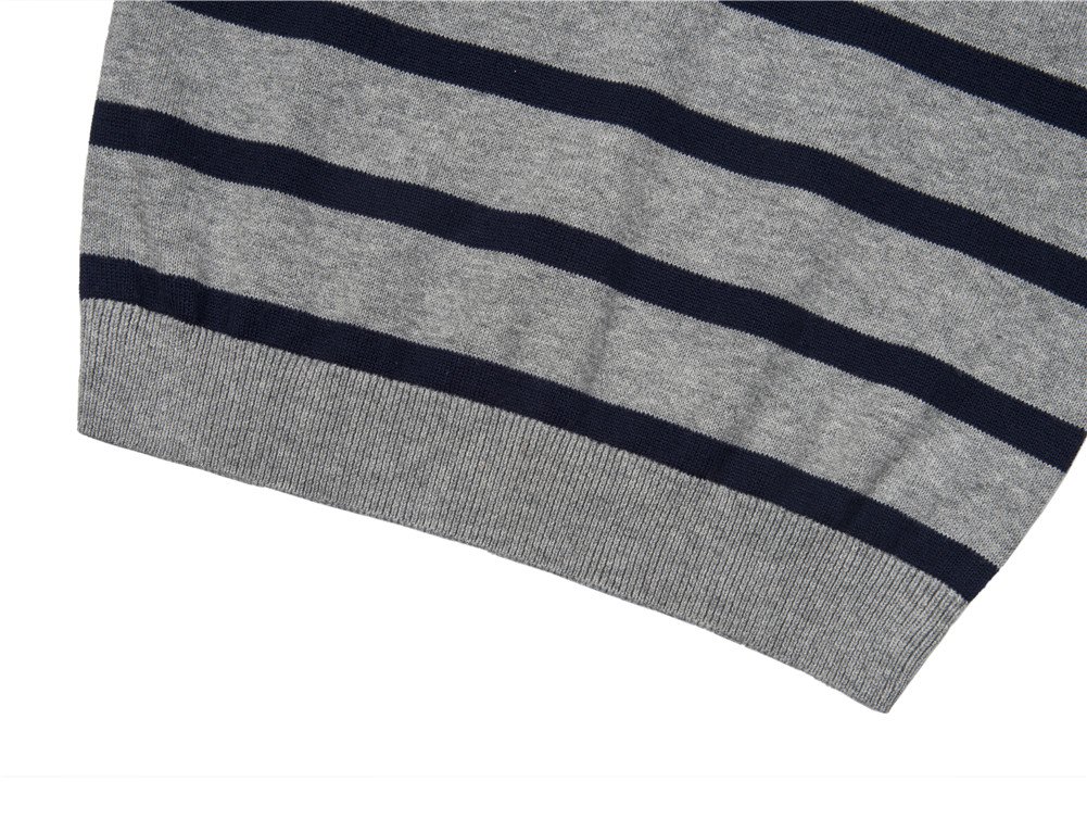 Benito & Benita Pullover Sweater School Boys V-Neck Uniforms With Stripes 3-12Y