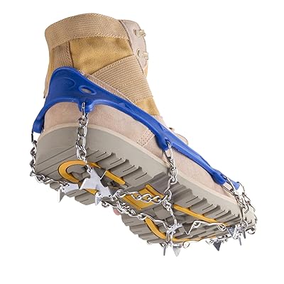 OuterStar Traction Cleats Ice Snow Grips Anti Slip 18 Stainless