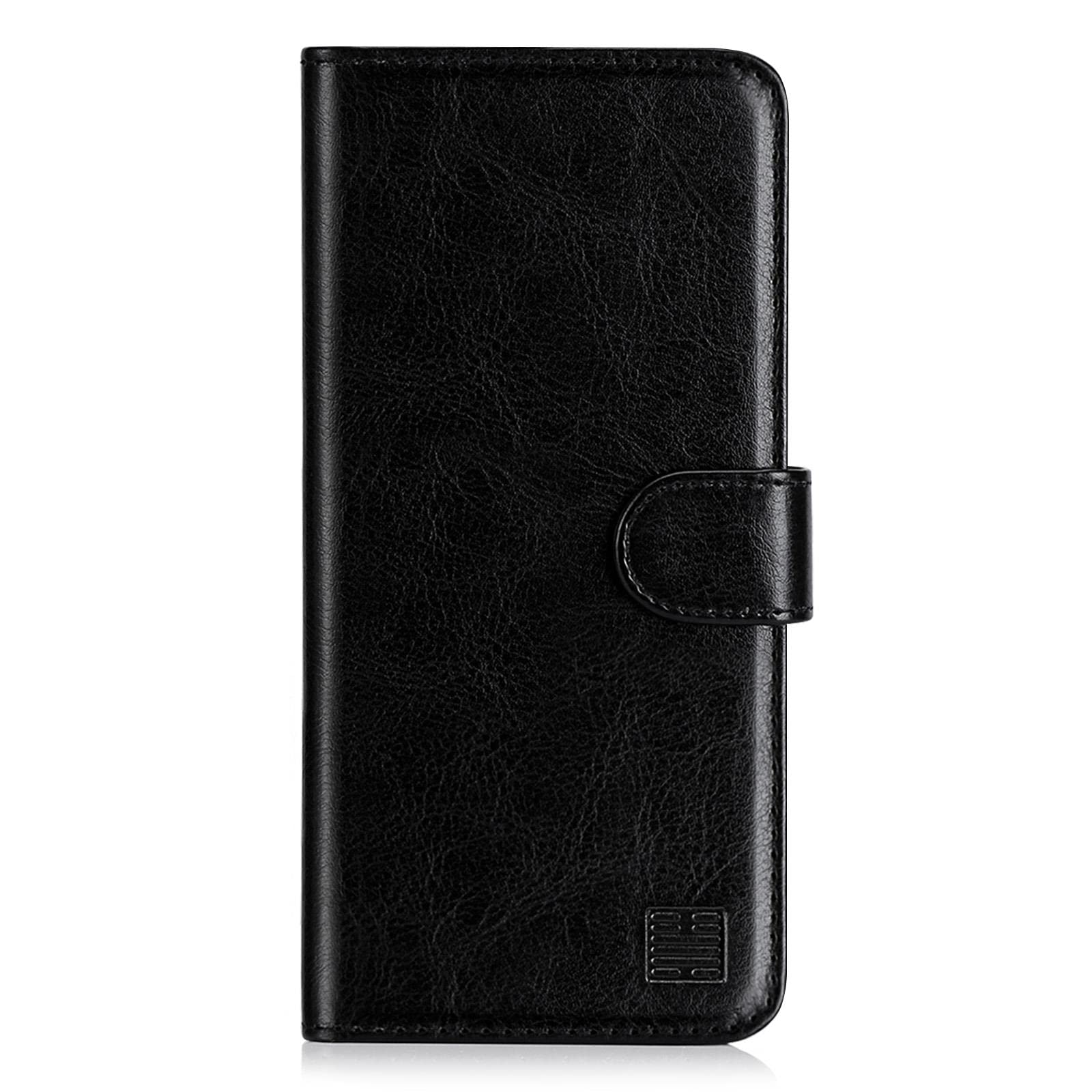32nd Book Wallet PU Leather Flip Case Cover For Xiaomi Redmi Note 10 5G, Design With Card Slot and Magnetic Closure - Black