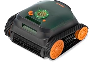 (2025 Upgrade) CliBot Robotic Pool Cleaner with 210 Mins Runtime, Smart Navigation, Triple Brushless Motors, Automatic Pool Vacuum Robot with Wall & Waterline Cleaning Function for Inground Pools