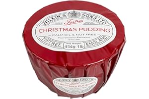 Tiptree Cello Wrapped Christmas Pudding, 1 Pound