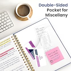 Lined Spiral Journal Notebook for Women & Men, 140
