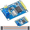 DAOKAI CAN Bus Module MCP2515 TJA1050 Receiver Module SPI Controller Interface Board with Cable for Arduino for 51 for MCU for ARM Development Board,Pack of 2