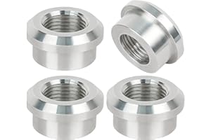 EVIL ENERGY 3/8" NPT Female Weld on Bung Fitting Aluminum 4PCS
