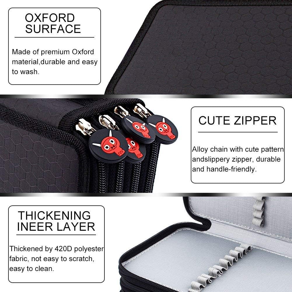 Yosoo Oxford Multi-Layer Pencil Folder - Image 3