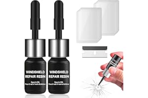 Windshield Repair kit, DIY Glass Cracked Repair Kits, Easy to Use Automotive Glass Nano Repair Fluid, Scratch Chip Cracks Rep