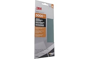 3M (3056) Trizact 3-2/3" x 9" 5000 Grit Performance Sandpaper