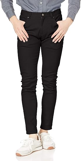 Amazon エムシー カツラギ ストレッチ スキニー パンツ Ykkファスナー スリム タイト チノパン メンズ ロングパンツ 通販
