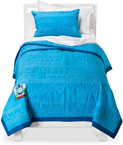 Amazon Com Thomas The Tank Engine Twin Size Quilt And Sham Set