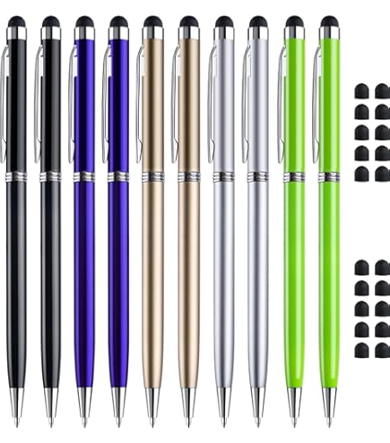 ChaoQ Stylus Replacement Tips - 0.31 Inch (8mm) Rubber Tips 10-Pack