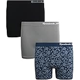 Reebok Girls Boyshorts - 3 Pack Stretch Performance Girls Underwear Panties Seamless Boyshorts with Soft Tag Free Waistband