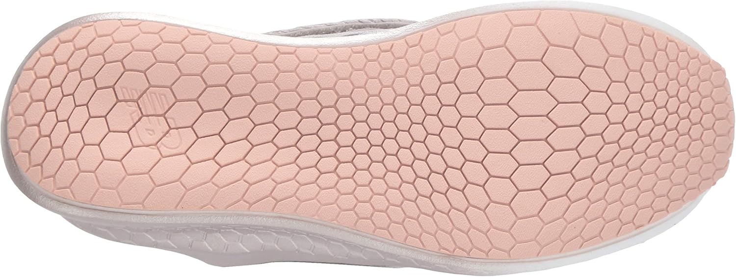 new balance kid's fresh foam fast v1 hook and loop running shoe