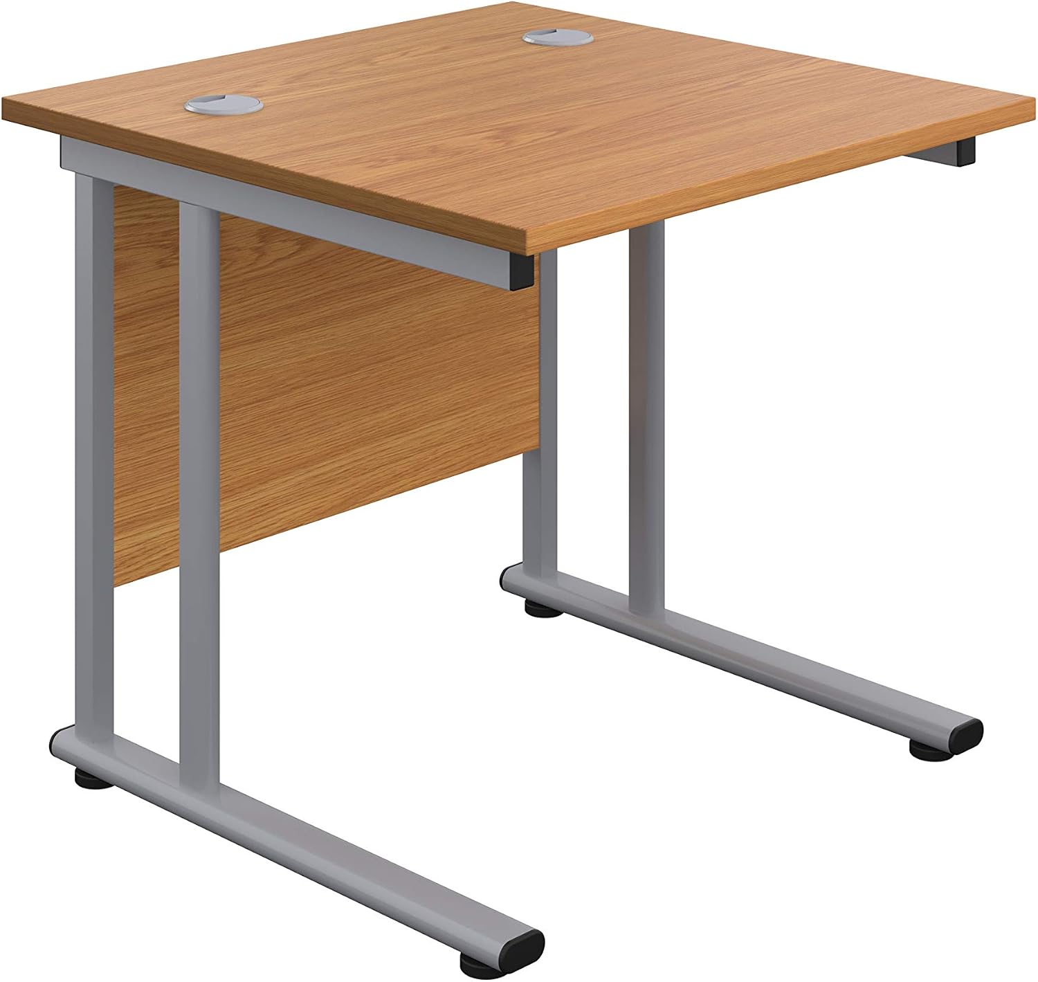 Office Hippo Heavy Duty Rectangular Cantilever Office Desk, Home Office Desk, Office Table, Integrated Cable Ports
