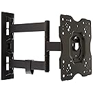 AmazonBasics Heavy-Duty, Full Motion Articulating TV Wall Mount for 22-inch to 55-inch LED, LCD, Flat Screen TVs