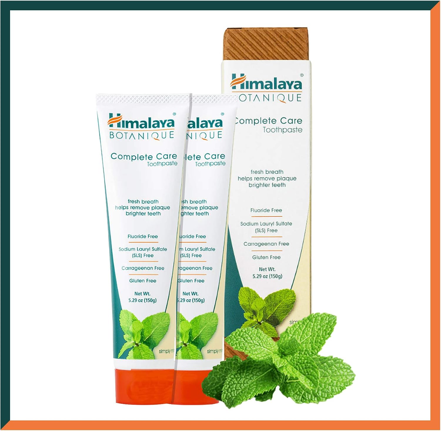 Himalaya Botanique Simply Mint Complete Care Toothpaste, 150 g (Pack of 1)
