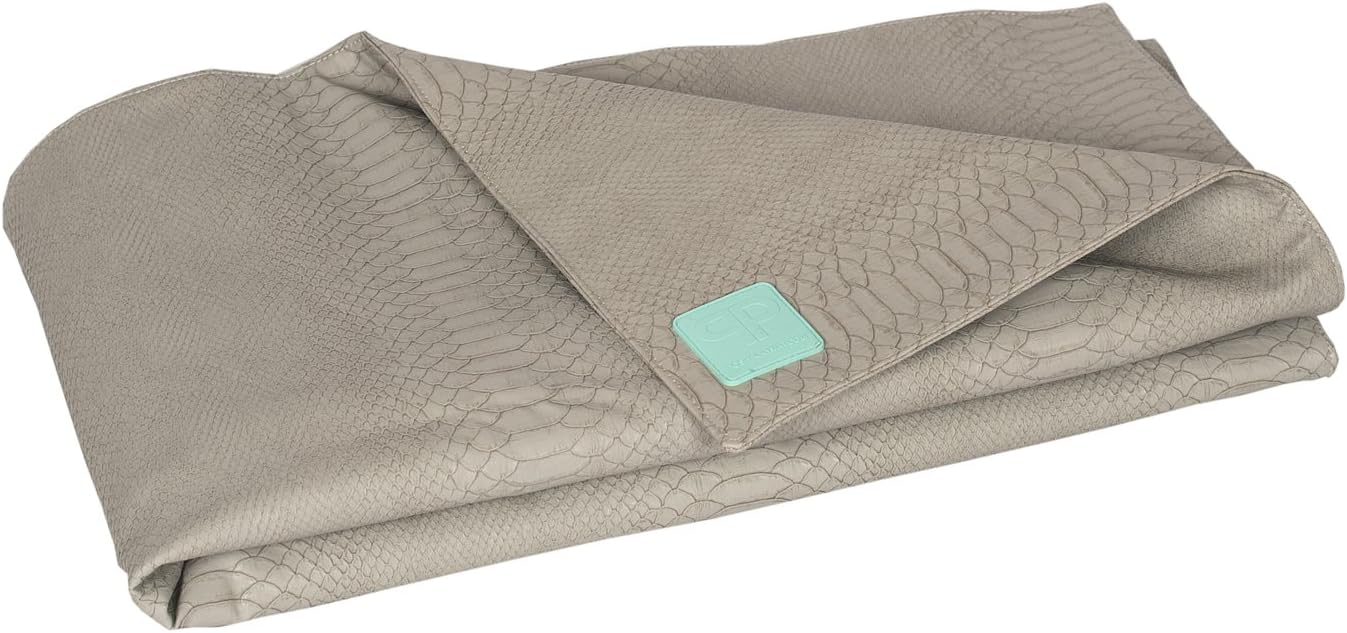 Posh Play - Spillproof, Reversible, Luxury Play Mat - Slate