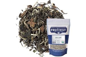 Organic Positively Tea Company, White Peony White Tea, Loose Leaf, 4 Ounce