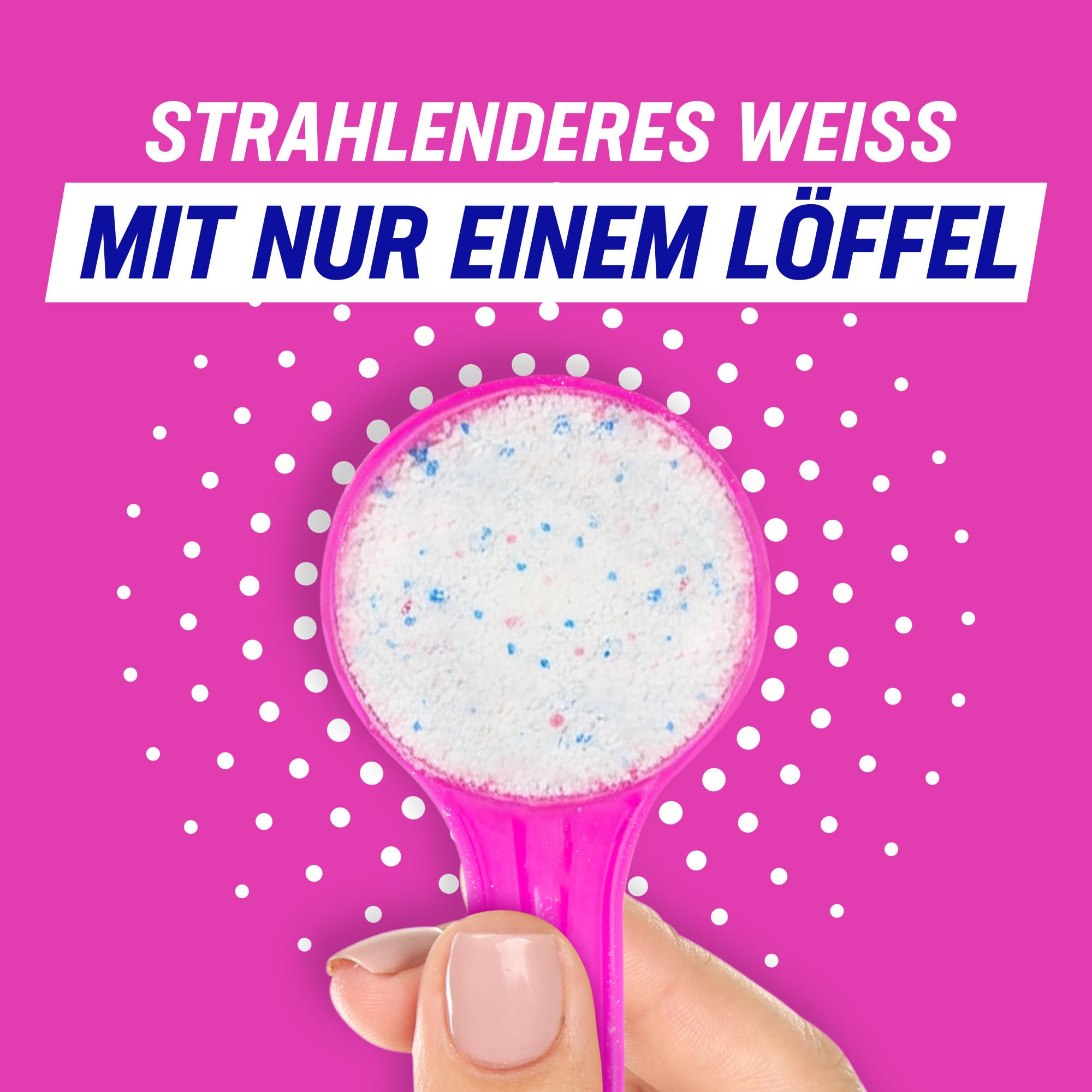 Vanish Oxi Action Powerweiss Fleckenentferner Pulver – 1 x 1,125 kg – entfernt Flecken auch ohne Vorbehandlung, sogar im Kurzprogramm 9