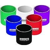 Mishimoto 2.5" Straight Coupler, Black