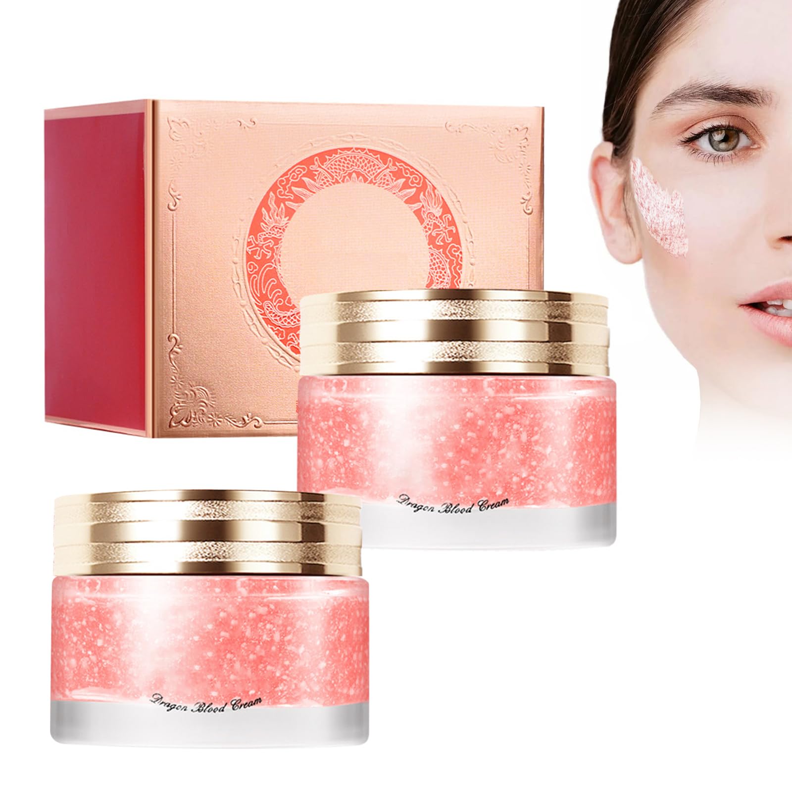 2PCS Dragon's Blood Cream, Firming Cream, Retinol Dragon's Blood Cream, Whitening Dragon's Blood Cream, Firming Facial Skin, 2PCS*50g