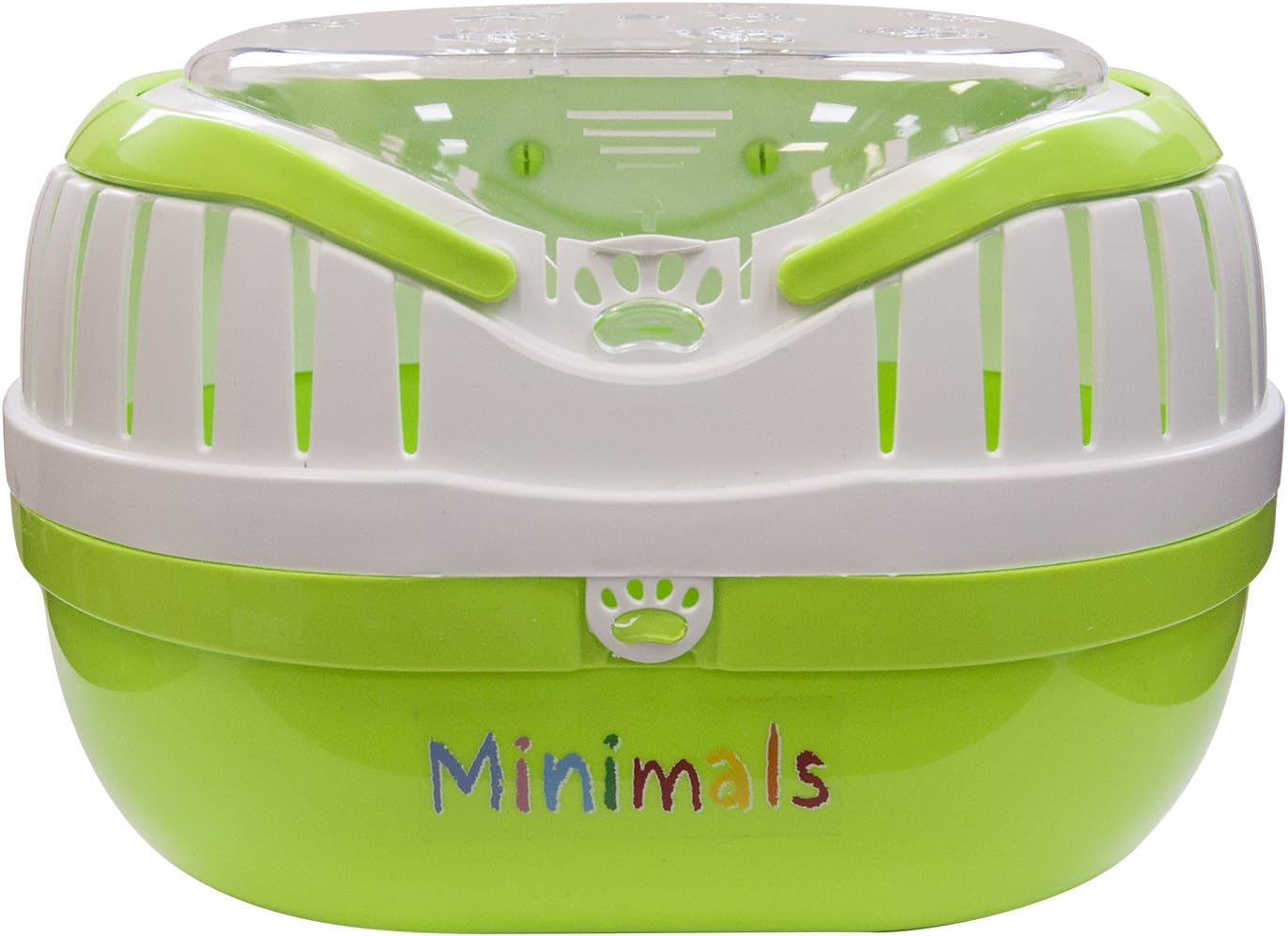 Minimals Small Animal Carrier for Rats, Rodents, Guinea Pigs, Plastic Transport Box for Small Pets - Image 3