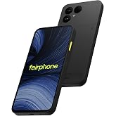Fairphone Gen.6+ 12GB/256GB Modular Unlocked Android Phone - Horizon Black | Replaceable parts, Gorilla Glass 7i, Military-grade drop tested, 12GB RAM, Snapdragon 7s Gen 4, Up to 5 year US warranty