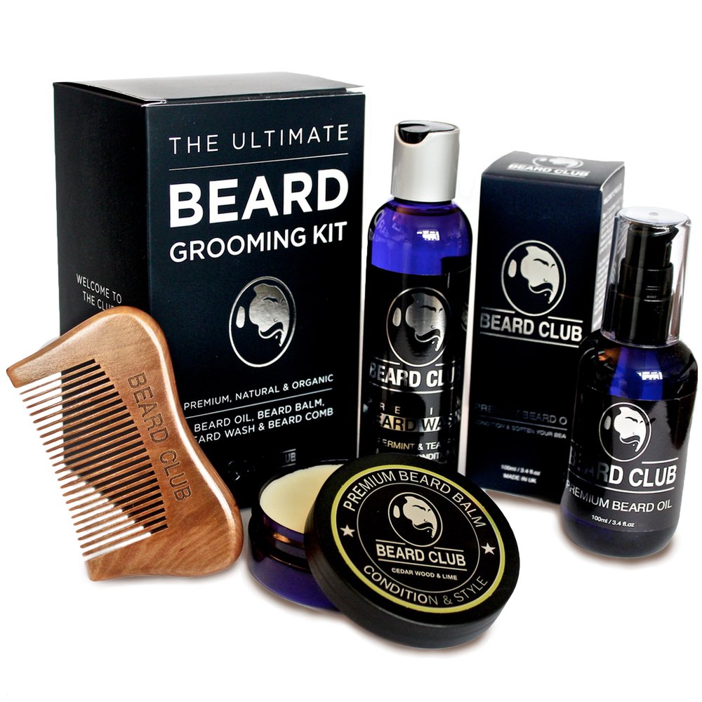 The Ultimate Beard Grooming Kit Gift Set Includes Premium Quality