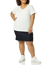 Amazon Essentials Women's Plus Size Short-Sleeve