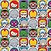 Marvel Fabric Kawaii Tiles Fabric From Springs Creative