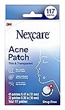 Nexcare Thin and Transparent Acne Patch, Skin Cover