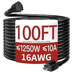 Skrizcable 16/3 100 Ft Outdoor Extension Cord