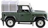Britains 1:32 Green Land Rover Defender 90 With Canopy Toy Vehicle view 2