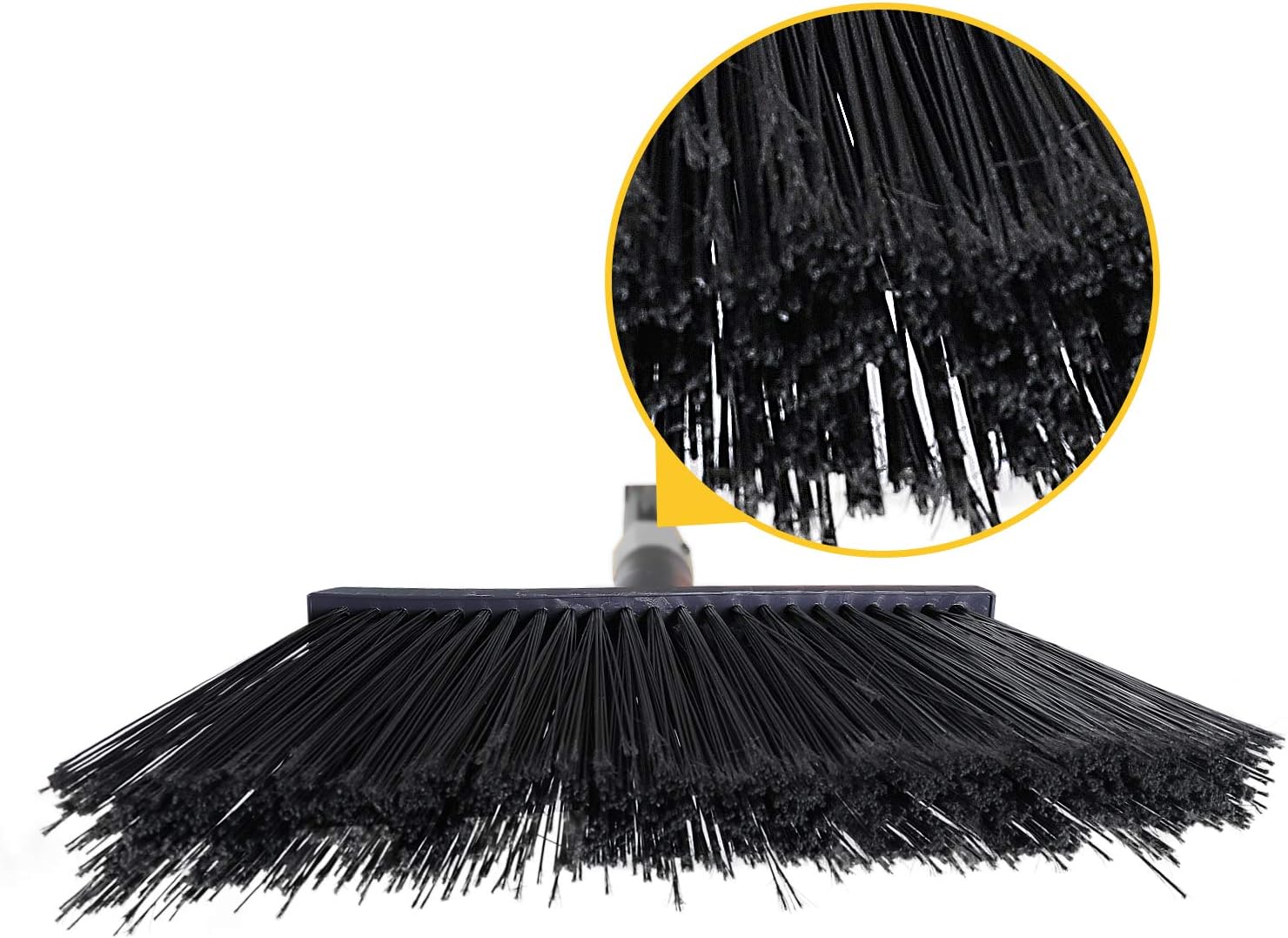 Yocada Heavy-Duty Broom Outdoor Commercial Perfect for Courtyard Garage Lobby Mall Market Floor Home Kitchen Room Office Pet Hair Rubbish 54Inch: Kitchen & Dining